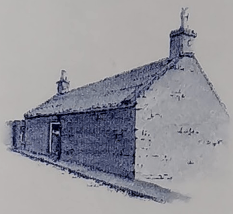 Dolphin Cottage stands on the site the former Gas Works next to Lochmaben Mill