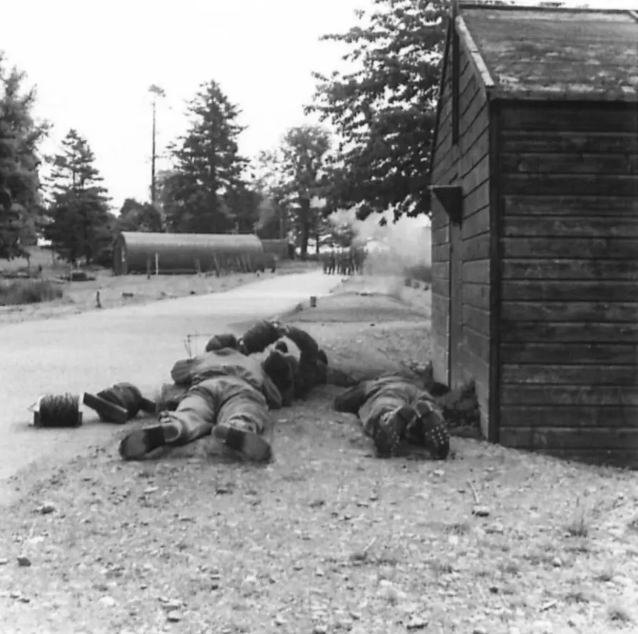 The mine is exploded