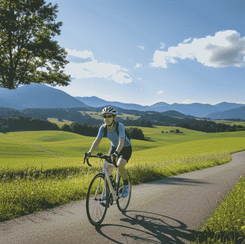 Get out and cycle the area