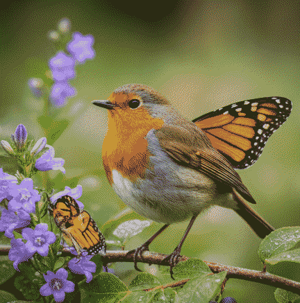 Go out and look for the Flora & Fauna