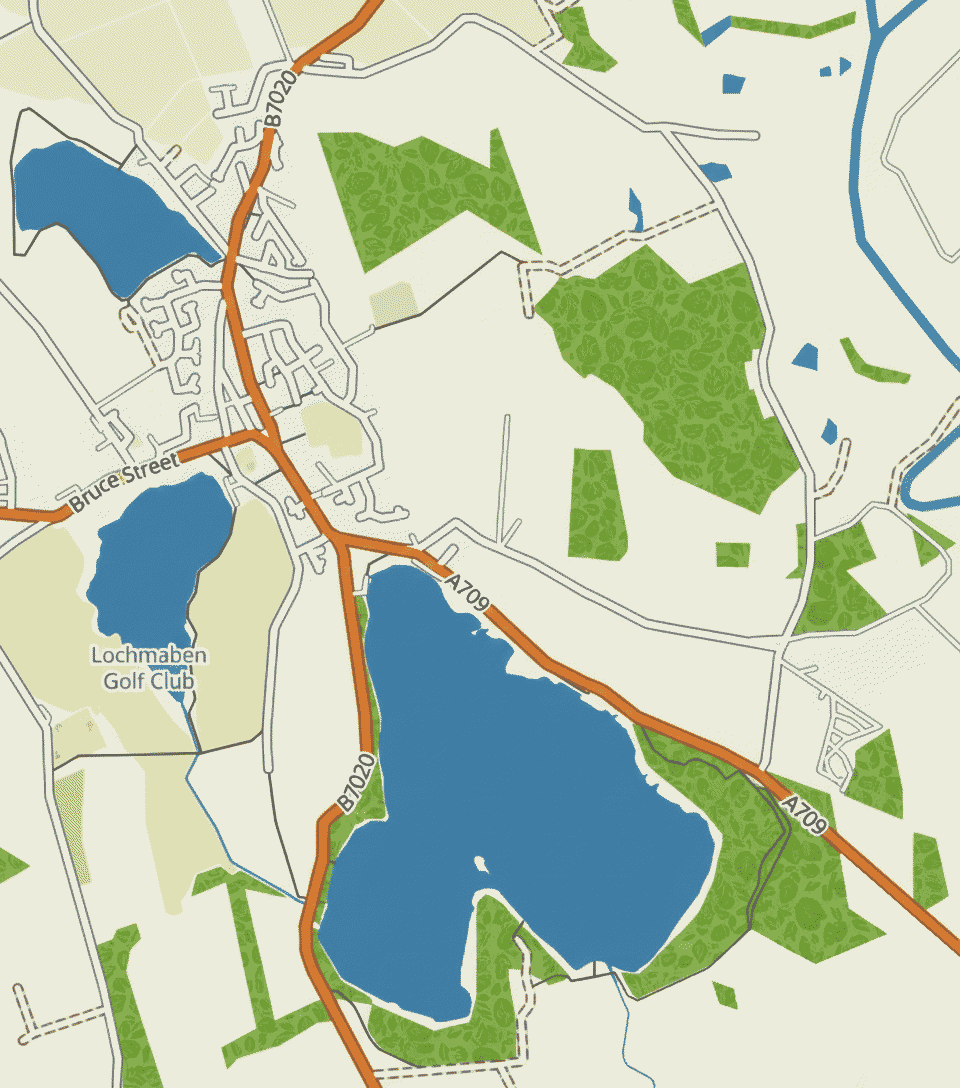 Overview of walks in Lochmaben